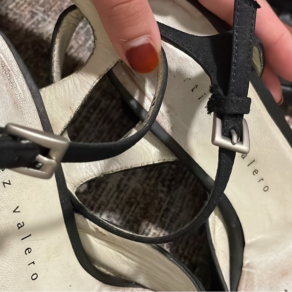 Vintage Martinez Valero Square toe Black heels - Picture 7 of 7